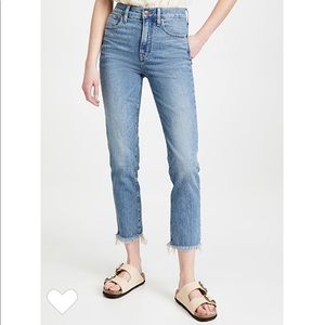 Madewell Perfect Vintage High Rise Crop Jean